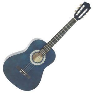DiMavery AC-303 Klassisk Spansk Guitar 3/4 (Blå)
