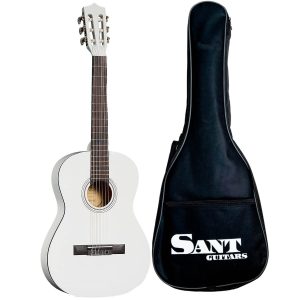 Sant Guitars CJ-36-WH - 3/4 Spansk Børne guitar - Hvid