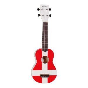 Santana 01 DK ukulele danish flag